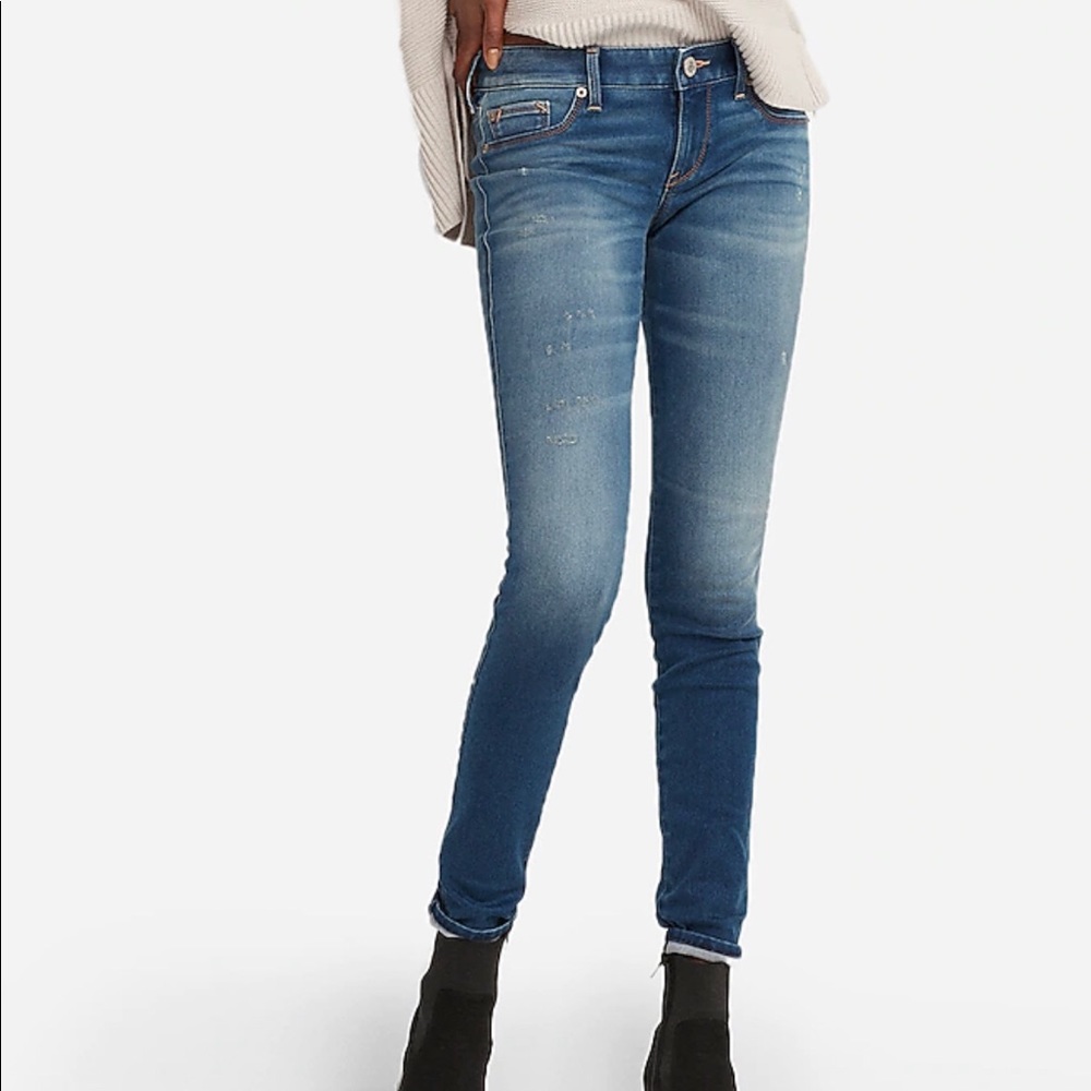 Express Stella Denim Legging